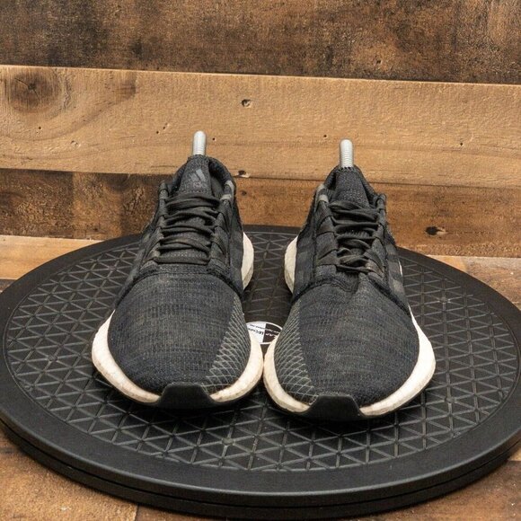 ADIDAS PUREBOOST GO MENS ATHLETIC SHOES RUNNING WALKING GYM BLACK LOW SIZE 7 - Picture 2 of 9